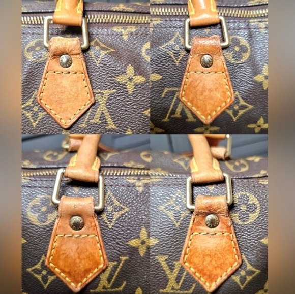 Authentic LOUIS VUITTON Monogram Speedy 30 Bandouliere Shoulder Bag - Picture 9 of 16